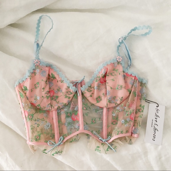 For Love and Lemons Victoria’s Secret Swaying Rose Bustier - Picture 7 of 7